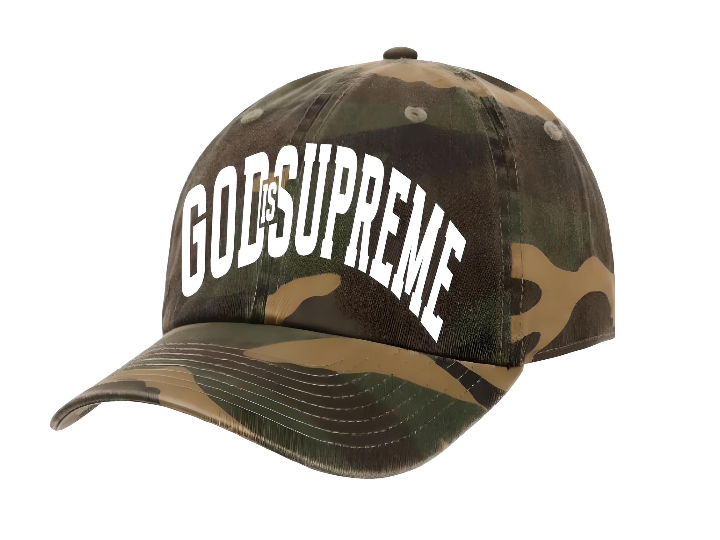 God is Supreme Dad Hat (Military Green)