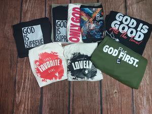 Jesus Saved Me| Christian Green Sweatshirt