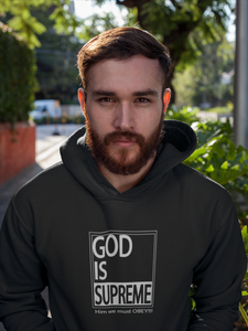 God is Supreme Black/White Joggers - God Is Supreme 
