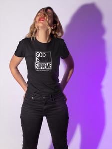 God is Supreme White Box /Black T-shirt - God Is Supreme 