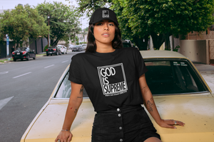 God is Supreme Big White 2Box / Black T-shirt - God Is Supreme 