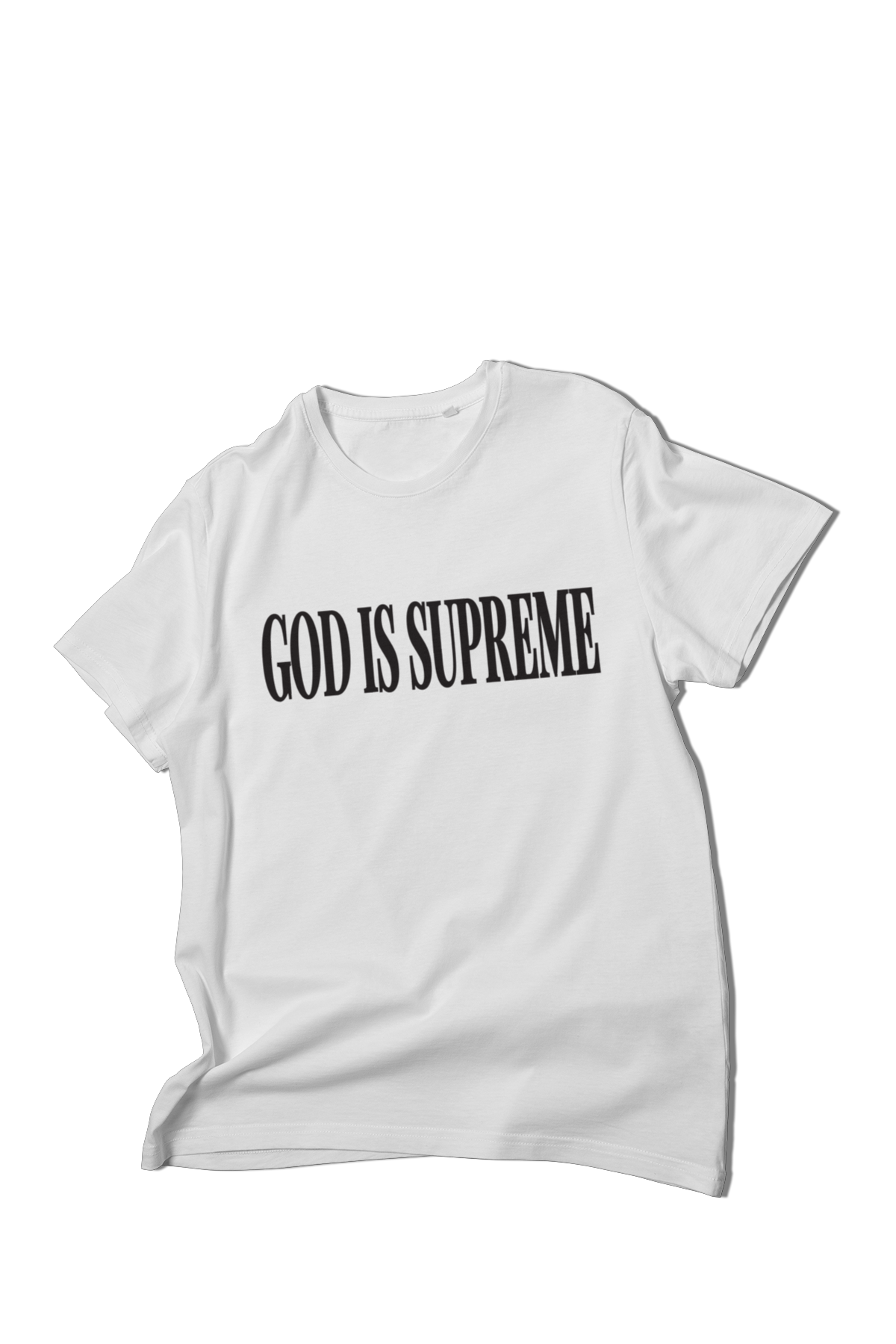 Classic God is Supreme  / White T-shirt
