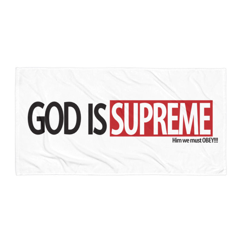 God is Supreme Towel - God Is Supreme 