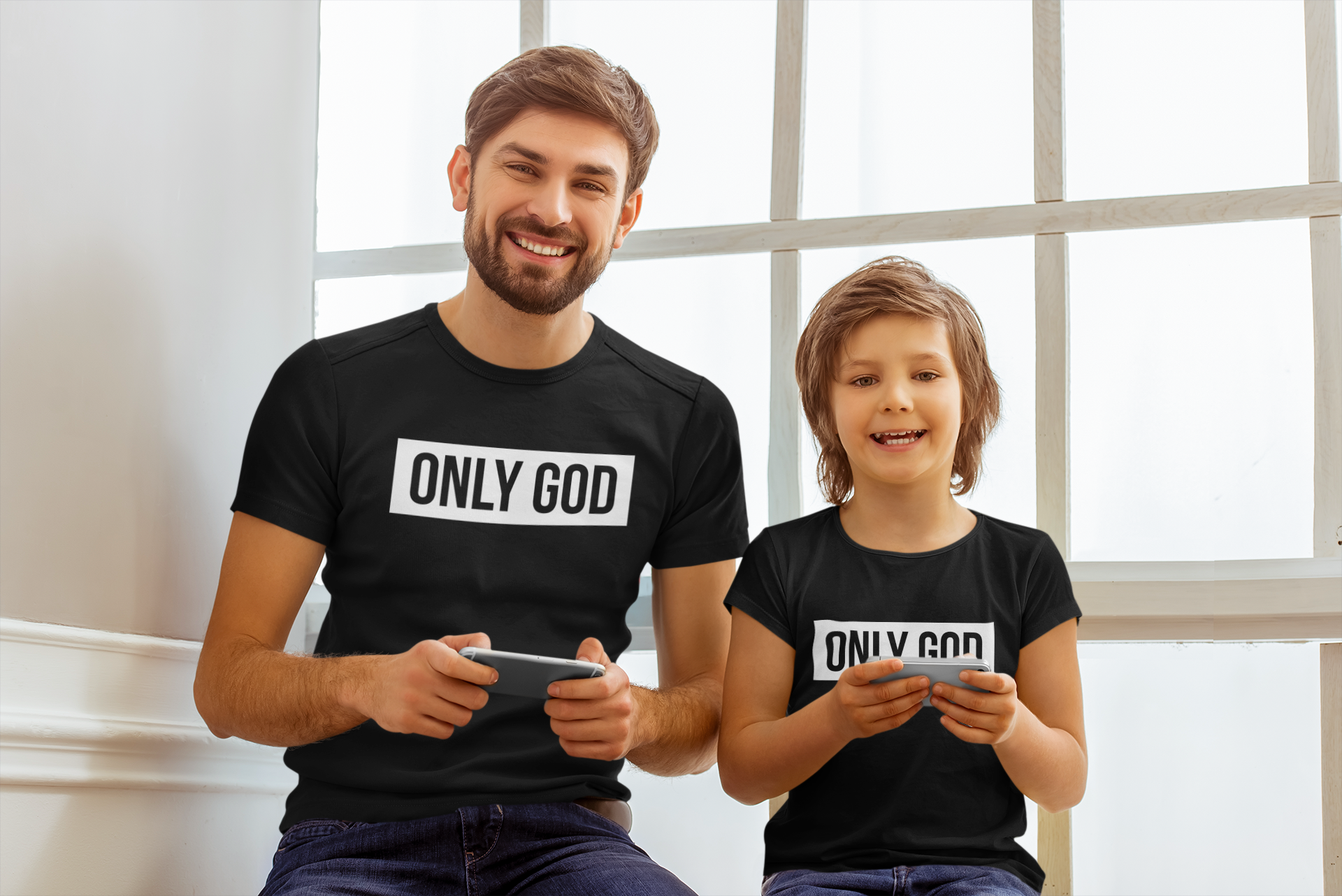 Only God (Kids Christian T-shirt)