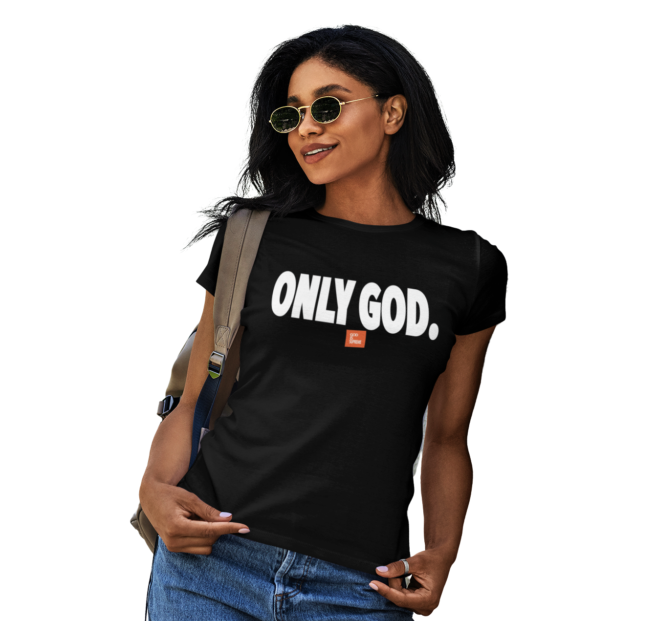 Only God with Box/ Black T-shirt